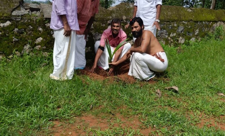 അയിരൂർ കാഞ്ഞിറ്റുകര ശ്രീധർമ്മശാസ്താ ക്ഷേത്രത്തിൽ പരിസ്ഥിതി ദിനം ആചരിച്ചു.