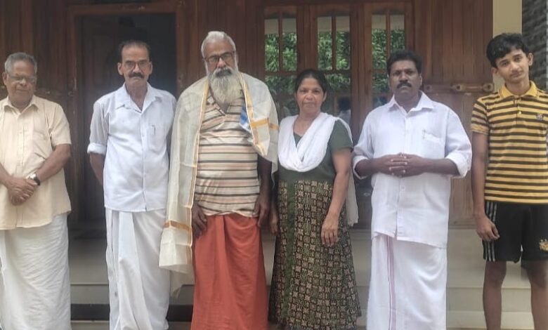 ഇ കെ ചെല്ലപ്പൻ ഫൗണ്ടേഷന്റെ ആഭിമുഖ്യത്തിൽ കർഷക ശ്രേഷ്ഠ പുരസ്കാരം നൽകി