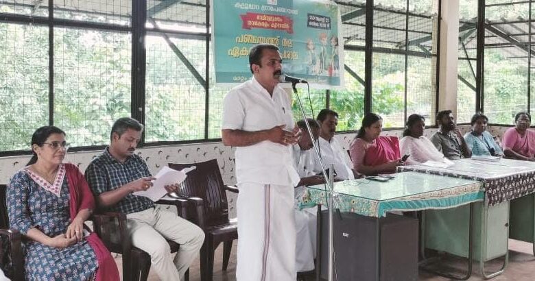 കല്ലൂപ്പാറ പഞ്ചായത്ത്‌ മാലിന്യമുക്ത നവകേരളം ഏകദിന ശില്പ ശാല പഞ്ചായത്ത്‌ വൈസ് പ്രസിഡന്റ്‌ എബി മേക്കരിങ്ങാട്ട് ഉദ്ഘാടനം ചെയ്തു