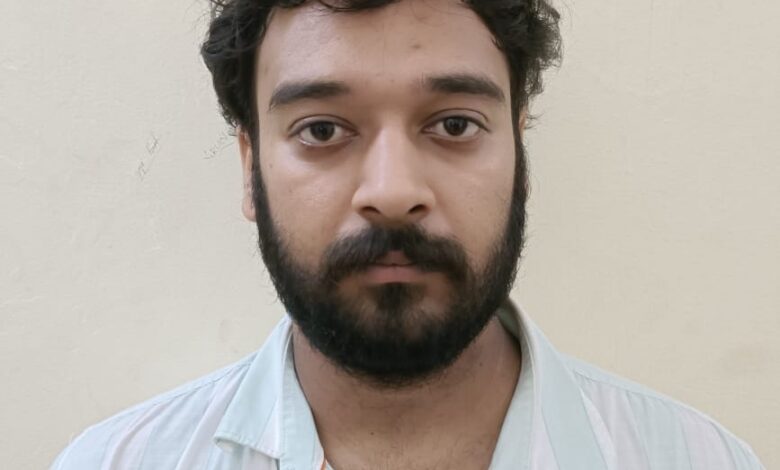 ഓൺലൈൻ ജോലിയുടെ പേരിൽ അഞ്ച് ലക്ഷത്തിലധികം രൂപ കബളിപ്പിച്ച കേസിൽ ഒന്നാം പ്രതി പോലീസിൻ്റെ പിടിയിലായി