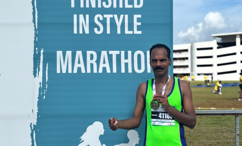 വിസ്മയമായി പോലീസിലെ ഓട്ടക്കാരൻ സാമി എന്നറിയപ്പെടുന്ന എ ആർ രവീന്ദ്രൻ