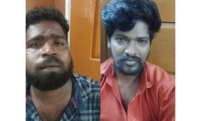 വനത്തിനുള്ളിൽ അതിക്രമിച്ചുകയറി അയ്യപ്പഭക്തരുടെ സാധനങ്ങൾ മോഷ്ടിക്കാൻ ശ്രമം : രണ്ട് പേർ സന്നിധാനം പോലീസിന്റെ പിടിയിൽ