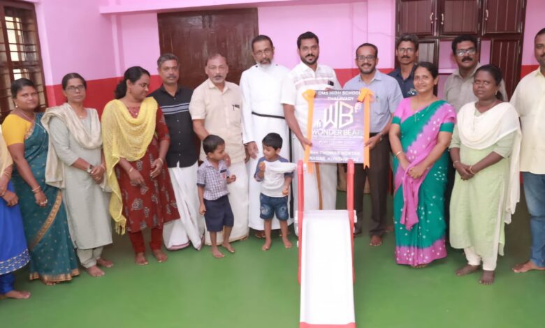 തലവടി സി എം എസ് ഹൈസ്കൂളിൽ വണ്ടർ ബീറ്റ്സ് ലോഗോ പ്രകാശനം ചെയ്തു.