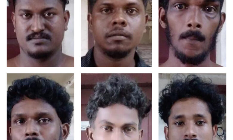 നിരവധി ക്രിമിനൽ കേസുകളിലെ പ്രതി ആത്മഹത്യ ചെയ്തു, സുഹൃത്തുക്കൾ മദ്യലഹരിയിൽ അഴിഞ്ഞാടി, പോലീസിനെ തടഞ്ഞു, 6 പേരെ പോലീസ് പിടികൂടി