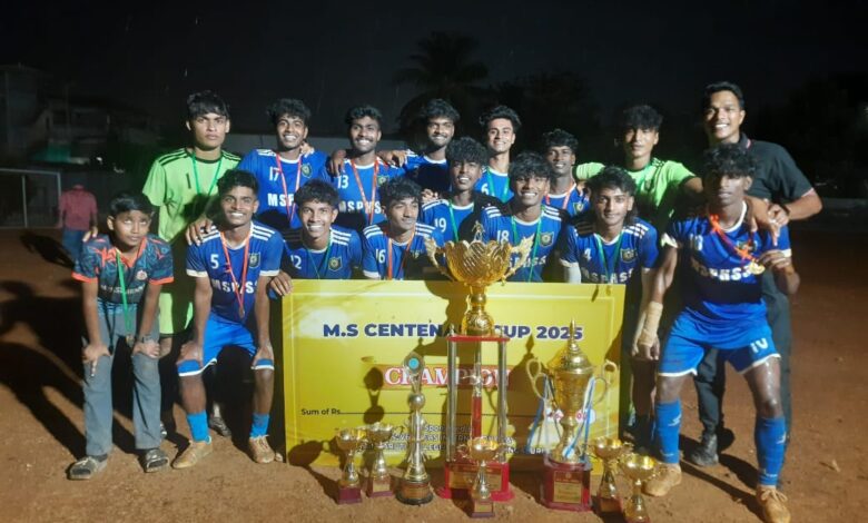 റാന്നി എം.എസ് സെൻ്റിനറി കപ്പ് 2025 മലപ്പുറം എം.എസ്.പി.ഹയർ സെക്കൻഡറി സ്കൂൾ ചാമ്പ്യൻമാരായി