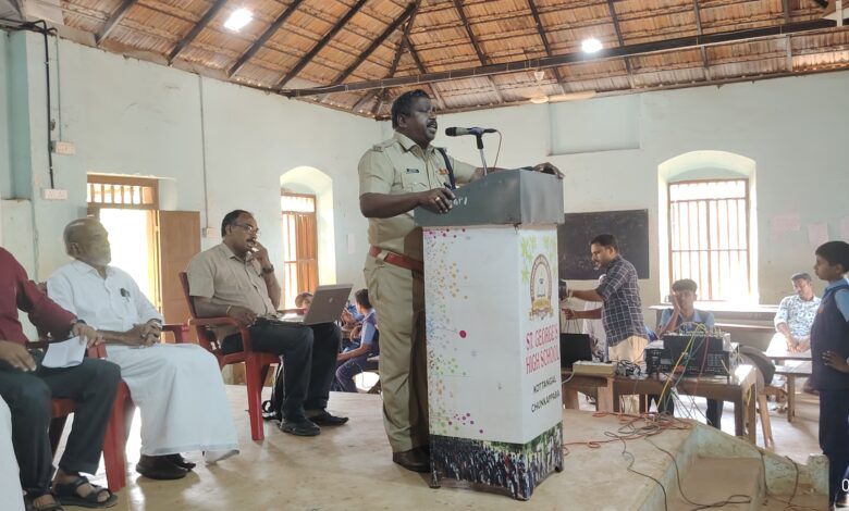 ദിശ കൾച്ചറൽ സെന്റർ ചുങ്കപ്പാറ സെന്റ് ജോർജ് ഹൈസ്കൂളിൽ  ലഹരിവിരുദ്ധ ക്യാമ്പയിൻ നടത്തി