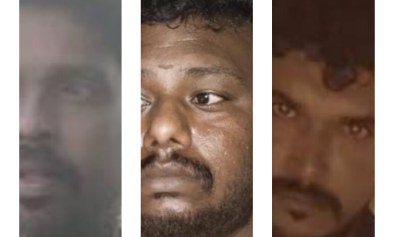 മുക്കുപണ്ടം പണയം വച്ചുതട്ടിപ്പ് നടത്തിയ മൂന്നുപേരെ ഏനാത്ത് പോലീസ് പിടികൂടി