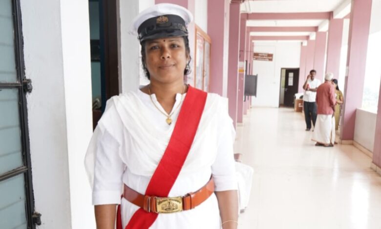 ജില്ലയിലെ ആദ്യ വനിതാ ദഫേദാര്‍ ചുമതലയേറ്റു