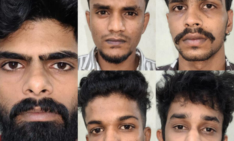 തട്ടുകടയിലെ ആക്രമണം : 5 പ്രതികൾ പിടിയിലായി