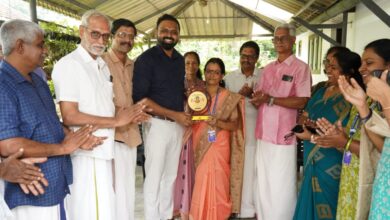 തീവ്ര വോട്ടര്‍ പട്ടിക പരിഷ്‌കരണം : റാന്നി മണ്ഡലത്തിലെ ബിഎല്‍ഒയെ ആദരിച്ചു