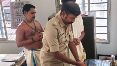 ശബരിമല മണ്ഡല മകരവിളക്ക് ഉത്സവത്തോടനുബന്ധിച്ച് സന്നിധാനംപോലീസ് സ്റ്റേഷന്റെ പ്രവർത്തനം ആരംഭിച്ചു