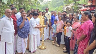 ചേന്നാട്ടുപടി – അമ്പാട്ടുപടി റോഡിൻറെ നിർമ്മാണ ഉദ്ഘാടനം അഡ്വ പ്രമോദ് നാരായൺ എംഎൽഎ നിർവഹിച്ചു.