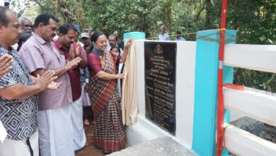 കോട്ട പാലം, നെടുംപ്രയാര്‍- അരമന റോഡ് എന്നിവയുടെ ഉദ്ഘാടനം ആരോഗ്യ വകുപ്പ് മന്ത്രി വീണാ ജോര്‍ജ് നിര്‍വഹിച്ചു