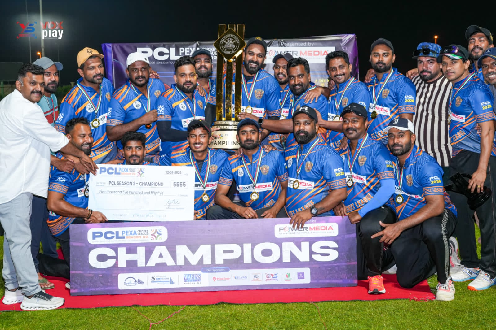 പത്തനംതിട്ട ജില്ലാ പ്രവാസി അസോസിയേഷൻ സംഘടിപ്പിച്ച  പി സി എൽ സിസൺ 2 ഷാർജയിലെ റഹ്മാനിയ ഡി സി എസ് സ്റ്റേഡിയത്തിൽ നടന്നു